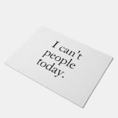 ミニマおもしろいリスト引用文 | 今日は人が来ない ドアマット (アングル)