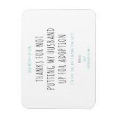 ミニマおもしろいリスト手書き姑引用文 マグネット (縦)