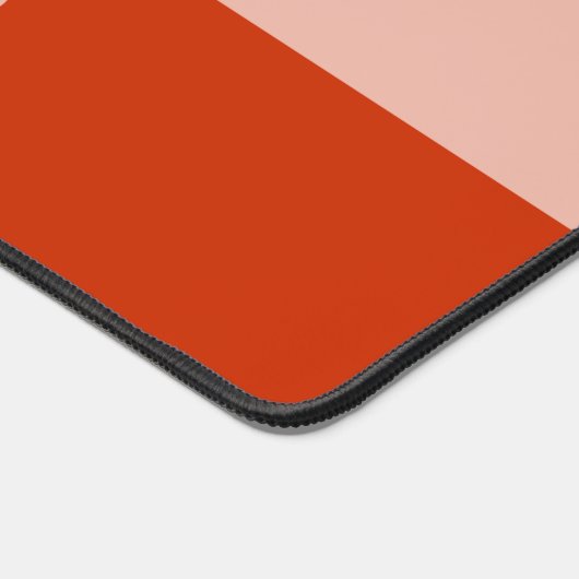 ミニマおもしろいリモダンアルミカンはっきりしたピンク デスクマット (コーナー)