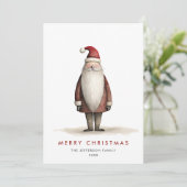 ミニマお洒落リストのサンタクロース シーズンカード (スタンド正面)