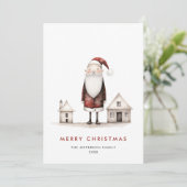 ミニマお洒落リストのサンタクロース シーズンカード (スタンド正面)