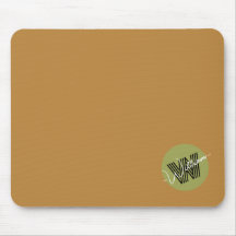 ミニマかわいらしリストエレガントモノグラムイニシャルブラウン