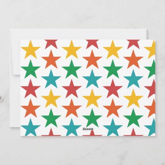 ミニマはっきりしたモダンリスト・カラー・メリークリスマスフォト シーズンカード (裏面)