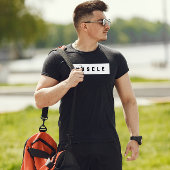 ミニマはっきりしたリストの筋肉Tシャツ Tシャツ