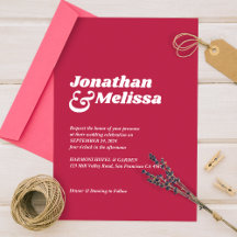 ミニマはっきりしたリストレトロヴィバマゼンタマジェンタ私たちは結婚行う