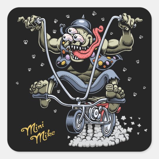 ミニマイク スクエアシール (正面)