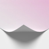 ミニマエレガントモダンリストのグラデーショングラデーションピンク ラッピングペーパー (角)