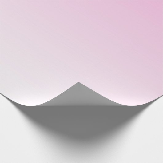 ミニマエレガントモダンリストのグラデーショングラデーションピンク ラッピングペーパー (角)