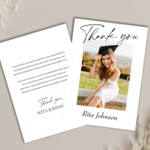 ミニマエレガントモダンリストのシンプル写真卒業