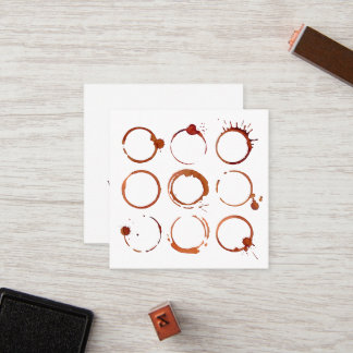 ミニマエレガントモダンリストコーヒーショップカフェロイヤリティ ロイヤリティカード