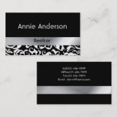 ミニマエレガントモダンリストシンプルプロフェッショナル 名刺 (正面/裏面)