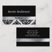 ミニマエレガントモダンリストシンプルプロフェッショナル 名刺 (正面/裏面)