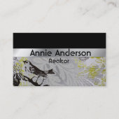 ミニマエレガントモダンリストシンプルプロフェッショナル 名刺 (正面)