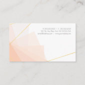 ミニマエレガントモダンリストプロフェッショナルテンプレート 名刺 (裏面)