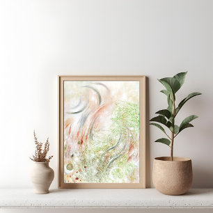 ミニマエレガントモダンリスト抽象芸術アートポスター ポスター