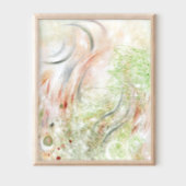 ミニマエレガントモダンリスト抽象芸術アートポスター ポスター