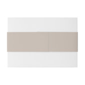 ミニマエレガントモダンリスト・モノグラム結婚ズ 招待状ベリーバンド (裏面例)