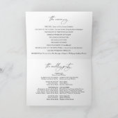 ミニマエレガントモダン結婚リスト式計画 プログラム (内部)