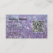 ミニマエレガントリストのトレンディーロモダンゴ 名刺 (正面)