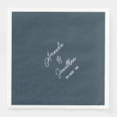 ミニマエレガントリストのブルーウッドの白結婚漬 (正面)