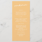 ミニマエレガントリストのマスタード結婚イエロー メニュー (正面)