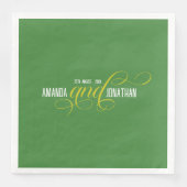 ミニマエレガントリストのライムグリーンとホワイト結婚ズ (正面)