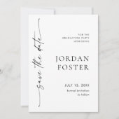 ミニマエレガントリストの卒業写真 セーブザデート (正面)