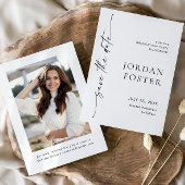 ミニマエレガントリストの卒業写真 セーブザデート