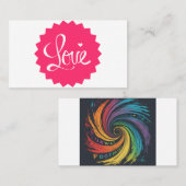 ミニマエレガントリストの壁棚 名刺 (正面/裏面)