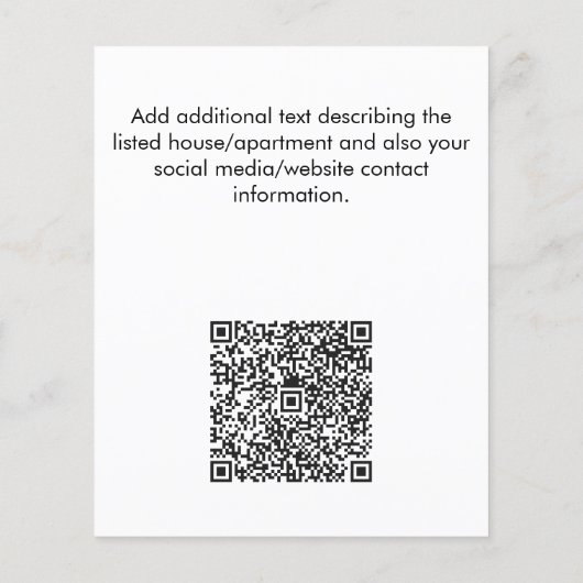 ミニマエレガントリストの実在不動産代理店 チラシ (裏面)