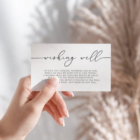 ミニマエレガントリストの書が好き エンクロージャーカード