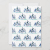 ミニマエレガントリストの松の木の動きの発表 案内状 (裏面)