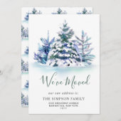 ミニマエレガントリストの松の木の動きの発表 案内状 (正面/裏面)