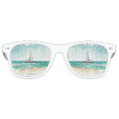 ミニマエレガントリストの水彩船クルーズ結婚ーズ レトロサングラス (正面)