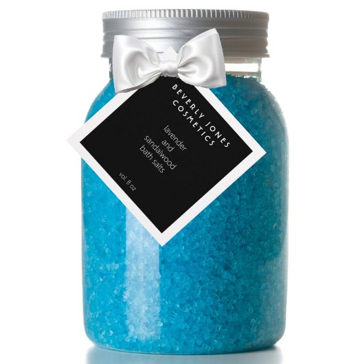 ミニマエレガントリストの白黒の製品ラベル フェイバータグ