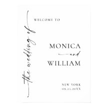 ミニマエレガントリストの結婚歓迎の書道