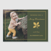 ミニマエレガントリストの緑/金ゴールド写真 (正面)