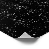 ミニマエレガントリストの赤い弓シンプルのメエレガントニューSig ポスター (角)