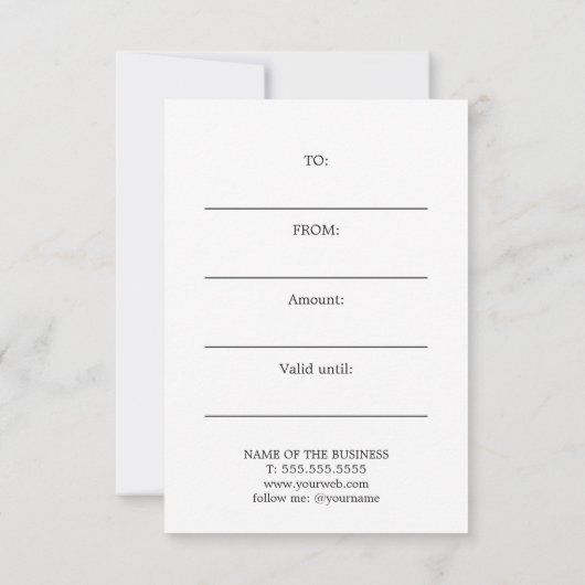 ミニマエレガントリストアイボリー白黒ハート (裏面)