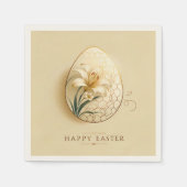 ミニマエレガントリストイースターナプキンス スタンダードカクテルナプキン (正面)