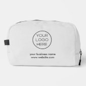 ミニマエレガントリストカスタムのビジネスロゴ |グレー ドップキット (正面)