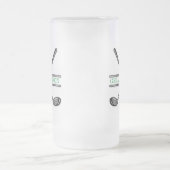 ミニマエレガントリストカスタムゴルフモノグラムフロステッドGl フロストグラスビールジョッキ (中央)