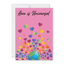 ミニマエレガントリストカラフルレインボーハートデザイン