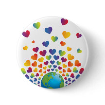 ミニマエレガントリストカラフルレインボーハートデザイン