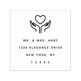 ミニマエレガントリストクラシック差出人住所 セルフインキングスタンプ