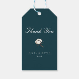 ミニマエレガントリストコットン深いグ結婚リーン ギフトタグ