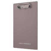 ミニマエレガントリストダスティバラパーソナライズされた クリップボード (左)