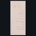 ミニマエレガントリストダスティピンクと金ゴールド メニュー<br><div class="desc">美しい埃っぽいピンクと金ゴールドのデザイン結婚で、これらのメモダンニューはとエレガント。一致する結婚アイテムを自分の店で検索する。</div>