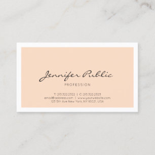 ミニマエレガントリストデザインプロフェッショナルモダン 名刺