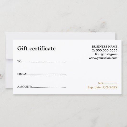 ミニマエレガントリストフェイクシルバーゴールデンブラック美しい (裏面)